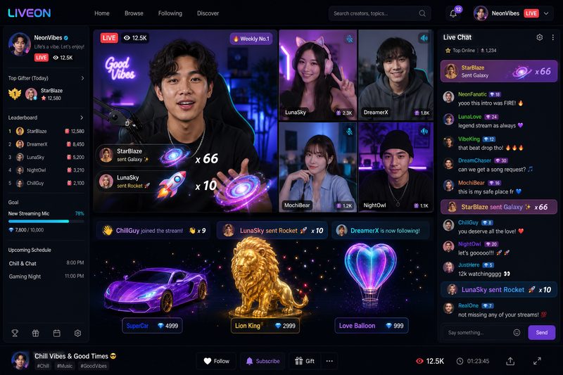 jm天堂实时直播互动界面,创作者与粉丝零距离实时交流